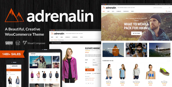 Adrenalin Theme (Multi-Purpose WooCommerce Theme)