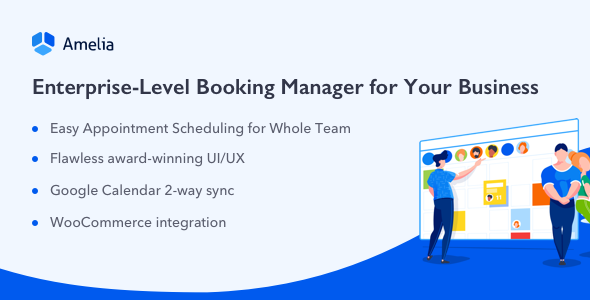 Amelia Pro Enterprise Level Appointment Booking WordPress Plugin
