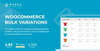 Barn2 WooCommerce Bulk Variations