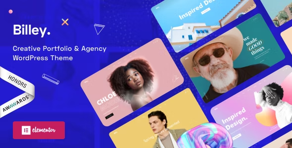 Billey Theme (Creative Portfolio & Agency Elementor WordPress Theme)