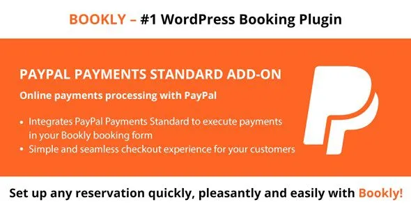 Bookly PayPal Payments Standard Add on