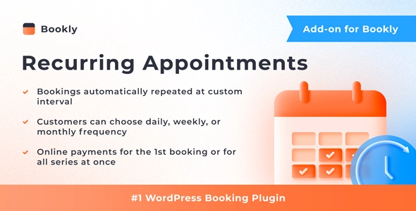 Bookly Recurring Appointments (Add on)