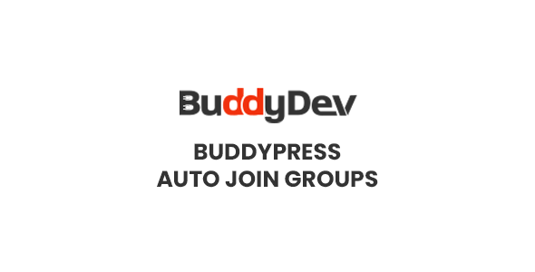 BuddyPress Auto Join Groups