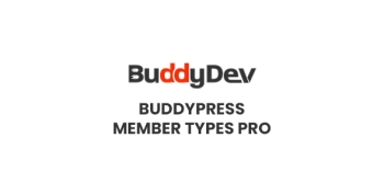 BuddyPress Member Types Pro