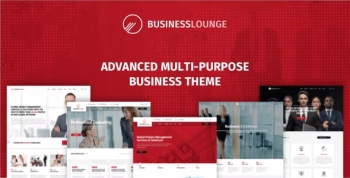 Business Lounge Theme (Multi-Purpose Consulting & Finance Theme)