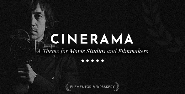 Cinerama Theme A Theme for Movie Studios and Filmmakers