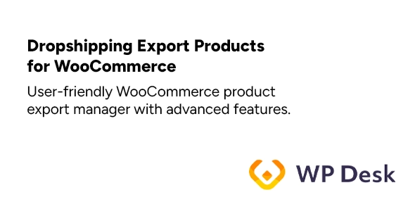 Dropshipping Export Products for WooCommerce (Professional)