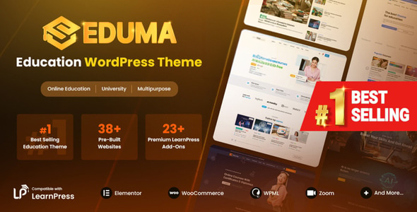 Eduma Theme (Education WordPress Theme)