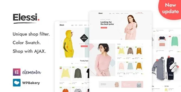 Elessi Theme (WooCommerce AJAX - RTL support)