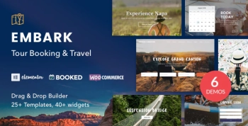 Embark Theme (Tour Booking & Travel WordPress Theme)