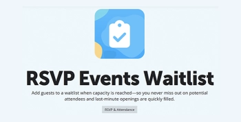 EventOn RSVP Events Waitlist Addon