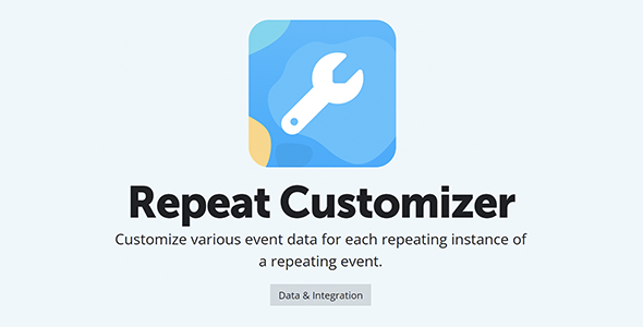 EventOn Repeat Customizer Add on