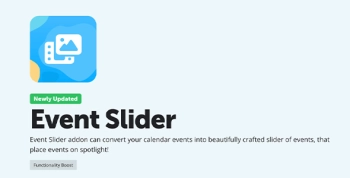 EventOn Slider Add on