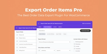 Export Order Items Pro for WooCommerce