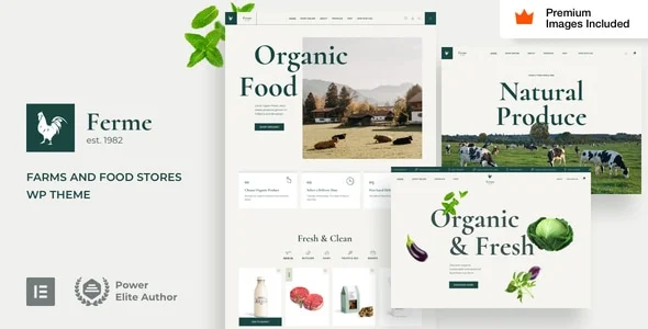 Ferme Theme Food Farm Ecommerce WordPress Theme