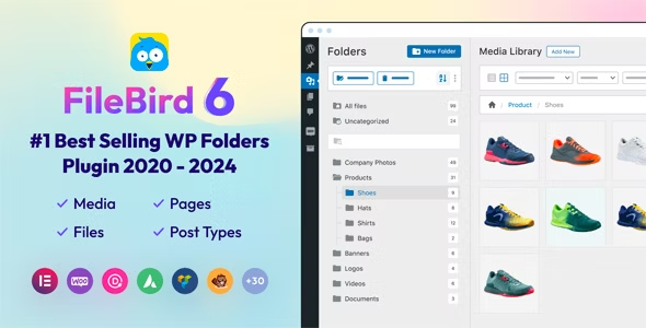 FileBird WordPress Media Library Folders
