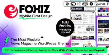 Foxiz Theme WordPress Newspaper News and Magazine Theme