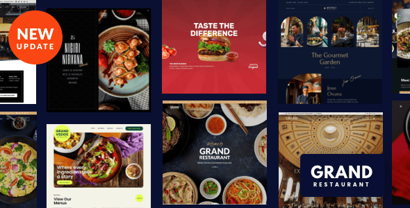 Grand Restaurant WordPress Theme