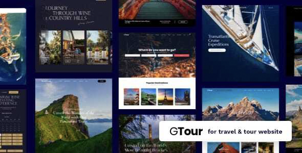 Grand Tour Theme (Travel Agency WordPress Theme)