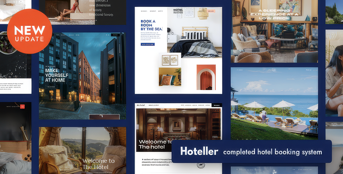 Hoteller Theme (Booking WordPress)