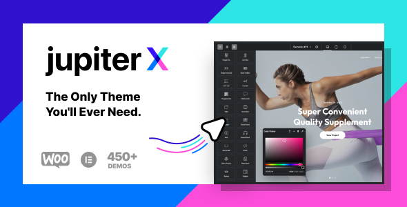 JupiterX Theme Website Builder For WordPress & WooCommerce