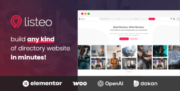 Listeo Theme (Directory & Listings With Booking WordPress Theme)