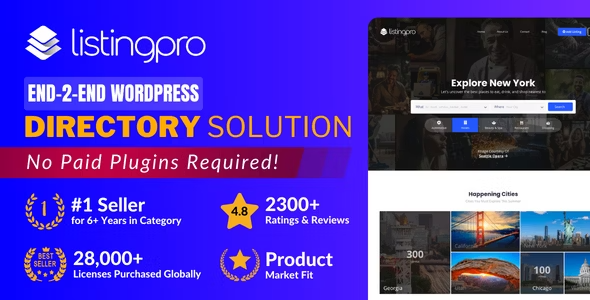 ListingPro Theme (Directory & Listing WordPress Theme)