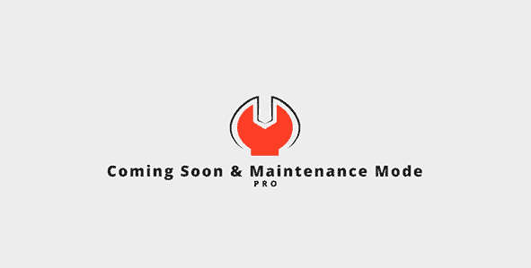 Minimal Coming Soon & Maintenance Mode Pro