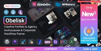 Obelisk Theme (Agency Portfolio & Creative WordPress Theme)