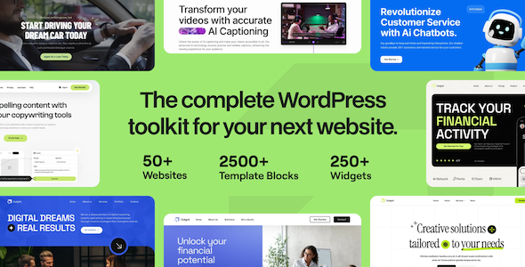 Outgrid Theme (Multi Purpose Elementor WordPress Theme)