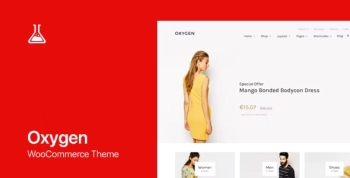 Oxygen Theme (WooCommerce WordPress Theme)