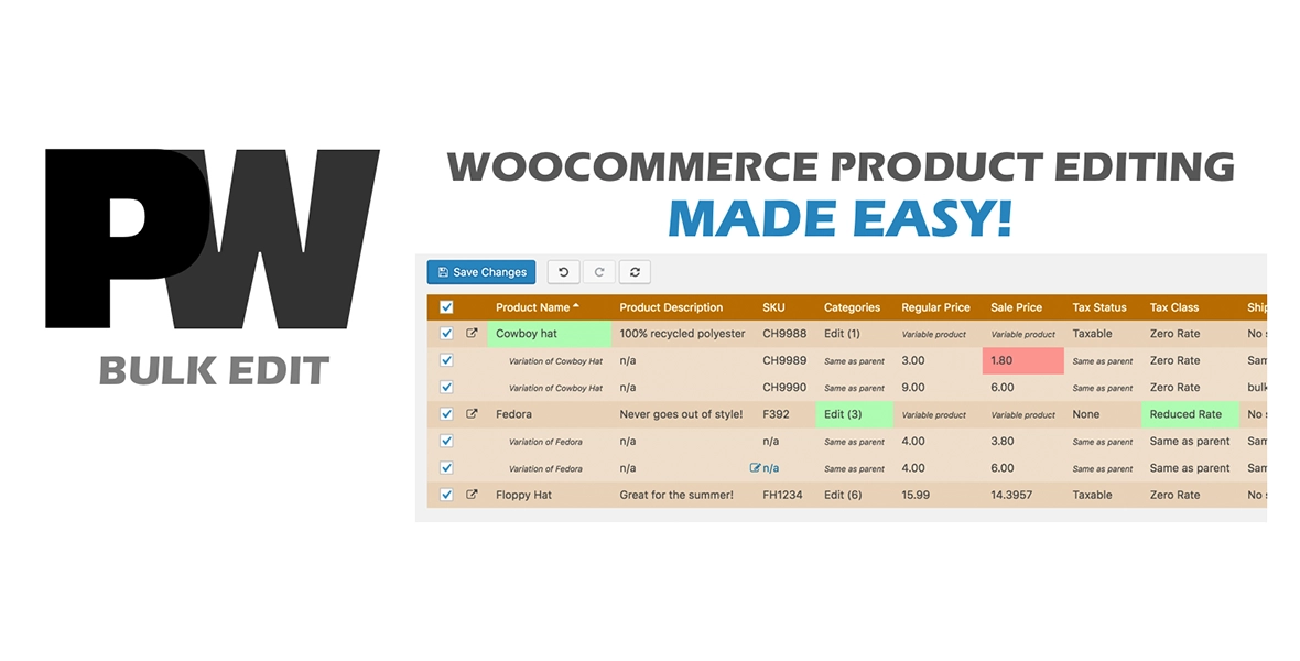 PW WooCommerce Bulk Edit Pro