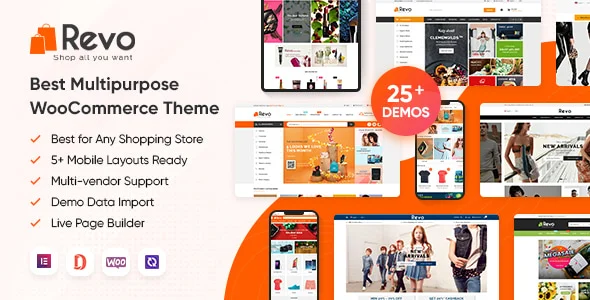 Revo Theme - Multipurpose Elementor WooCommerce WordPress Theme