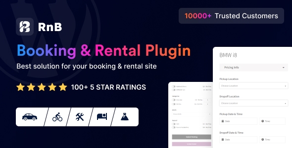 RnB WooCommerce Booking & Rental Plugin