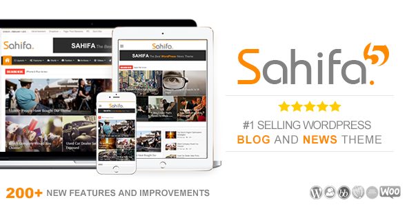 Sahifa Theme (Responsive WordPress News Magazine Blog Theme)