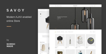 Savoy Theme (Minimalist AJAX WooCommerce)