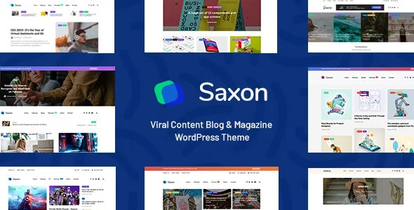 Saxon Theme (Viral Content Blog & Magazine Marketing WordPress Theme)