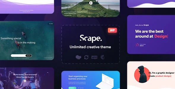 Scape Theme (Multipurpose WordPress theme)