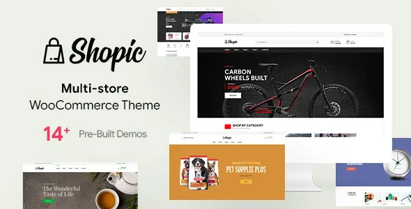 Shopic Theme (Multistore WooCommerce WordPress Theme)