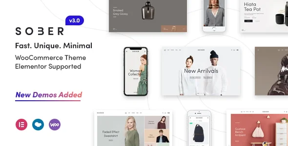 Sober Theme (WooCommerce WordPress Theme)