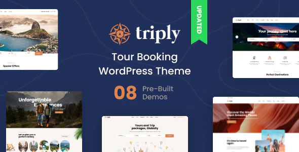 Triply Theme (Tour Booking WordPress Theme)