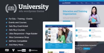 University Theme (Education, Event and Course Theme)