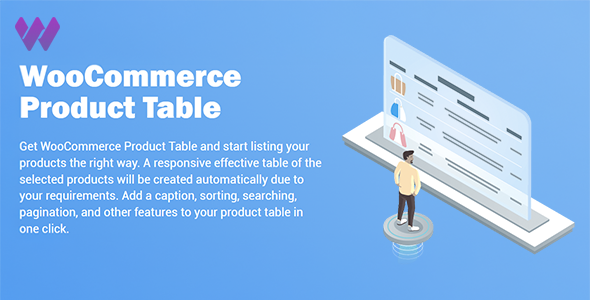 WBW WooCommerce Product Table Pro