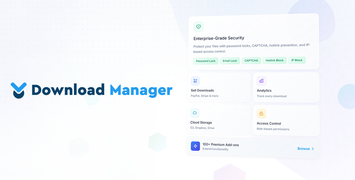 WordPress Download Manager Pro