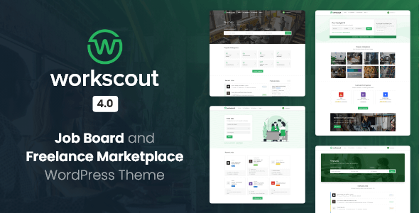 WorkScout Theme (Job Board & Freelance Marketplace WordPress Theme)