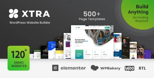 Xtra Theme (Multipurpose WordPress & WooCommerce Theme + RTL) Download